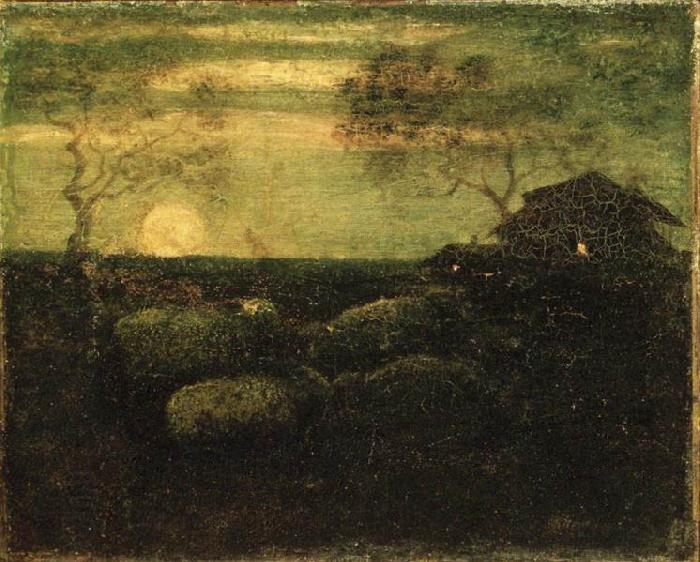 Albert Pinkham Ryder The Sheepfold oil painting picture